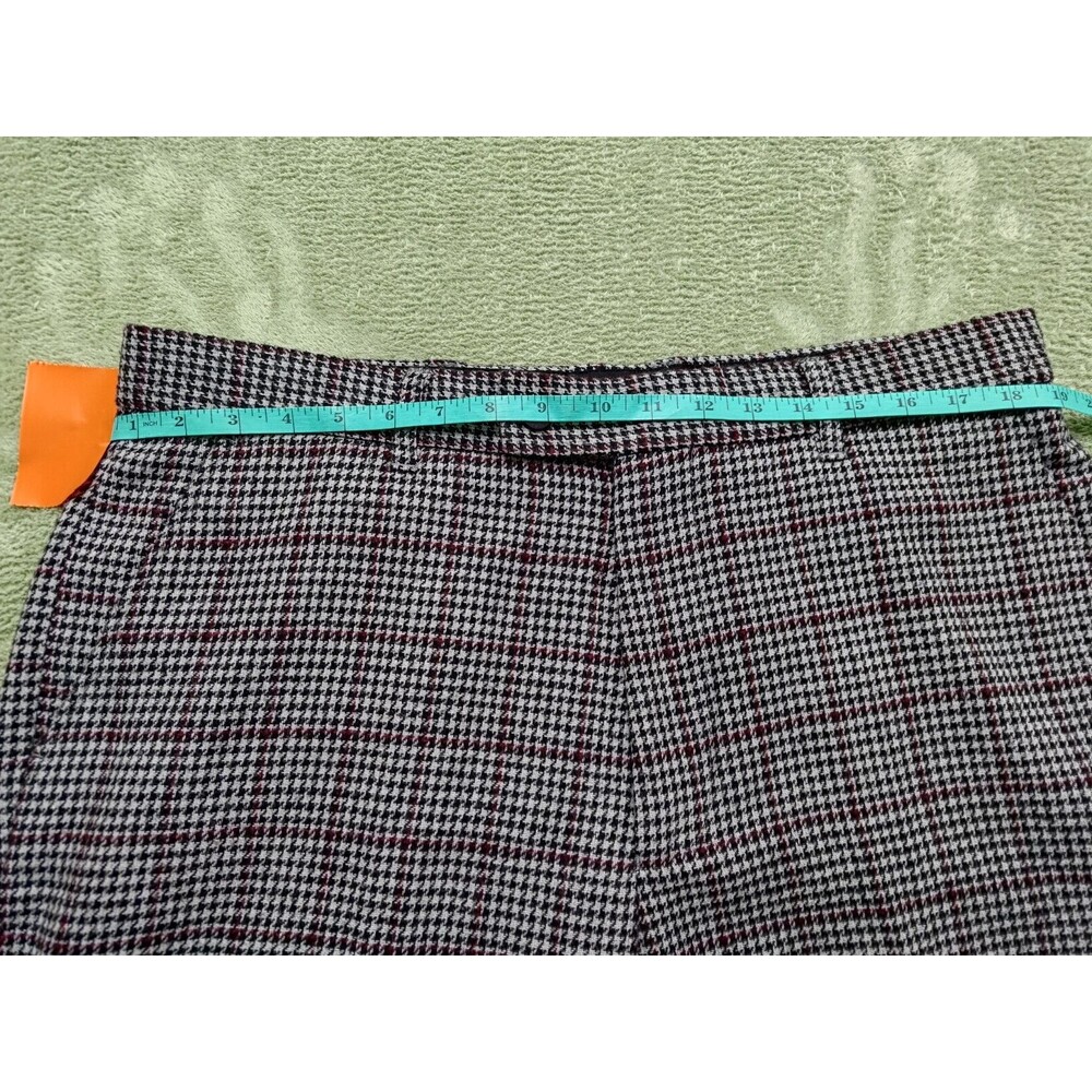 Stacy Adams Dress Pants Mens 36x30 Gray Checks Wool/Rayon Blend - Picture 10 of 12